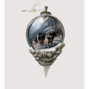 Call of the Wilderness Ornament Search for Survival Kevin Daniel 2001 Bradford